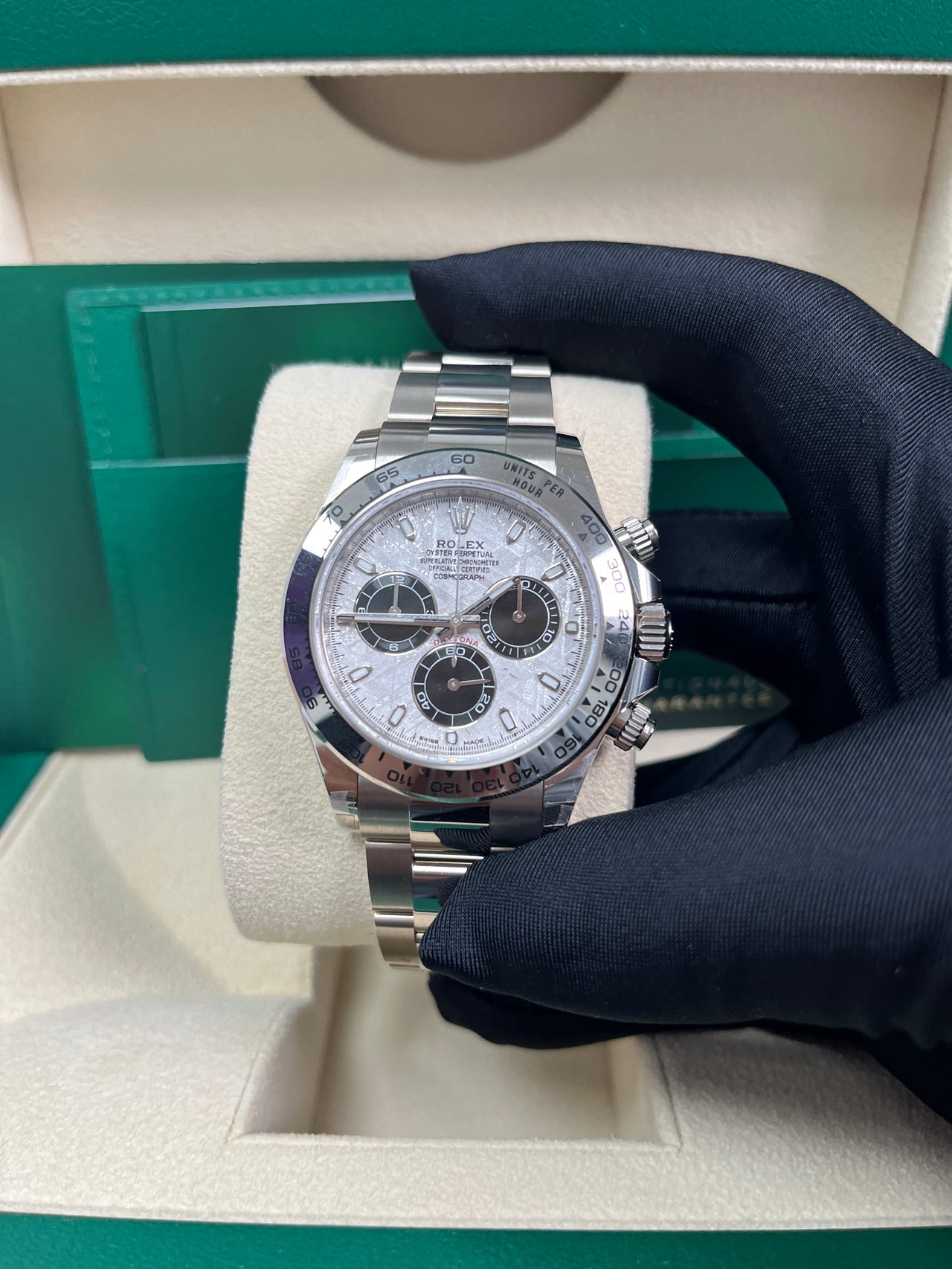 Cosmograph Daytona Meteorite White Gold Oyster