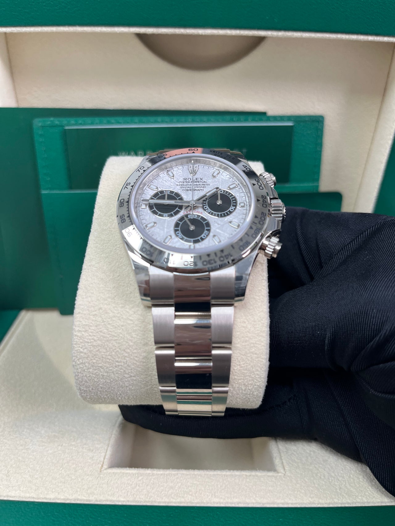 Cosmograph Daytona Meteorite White Gold Oyster