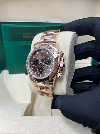 Cosmograph Daytona Everose Chocolate Dial