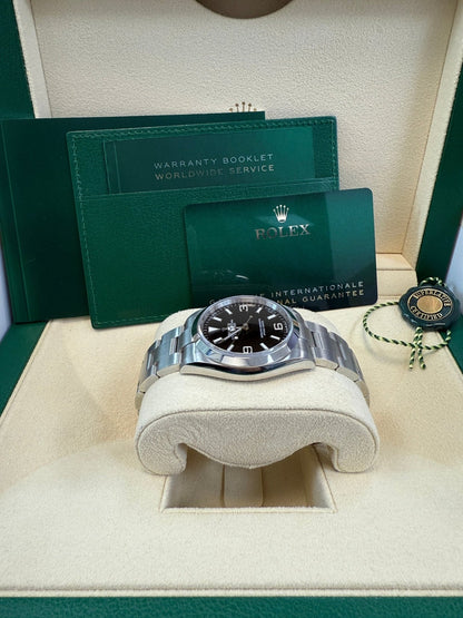 Explorer 40 Steel Black Dial