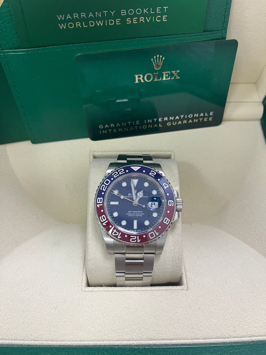 GMT-Master II 'Pepsi' Blue Dial