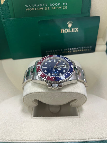GMT-Master II 'Pepsi' Blue Dial