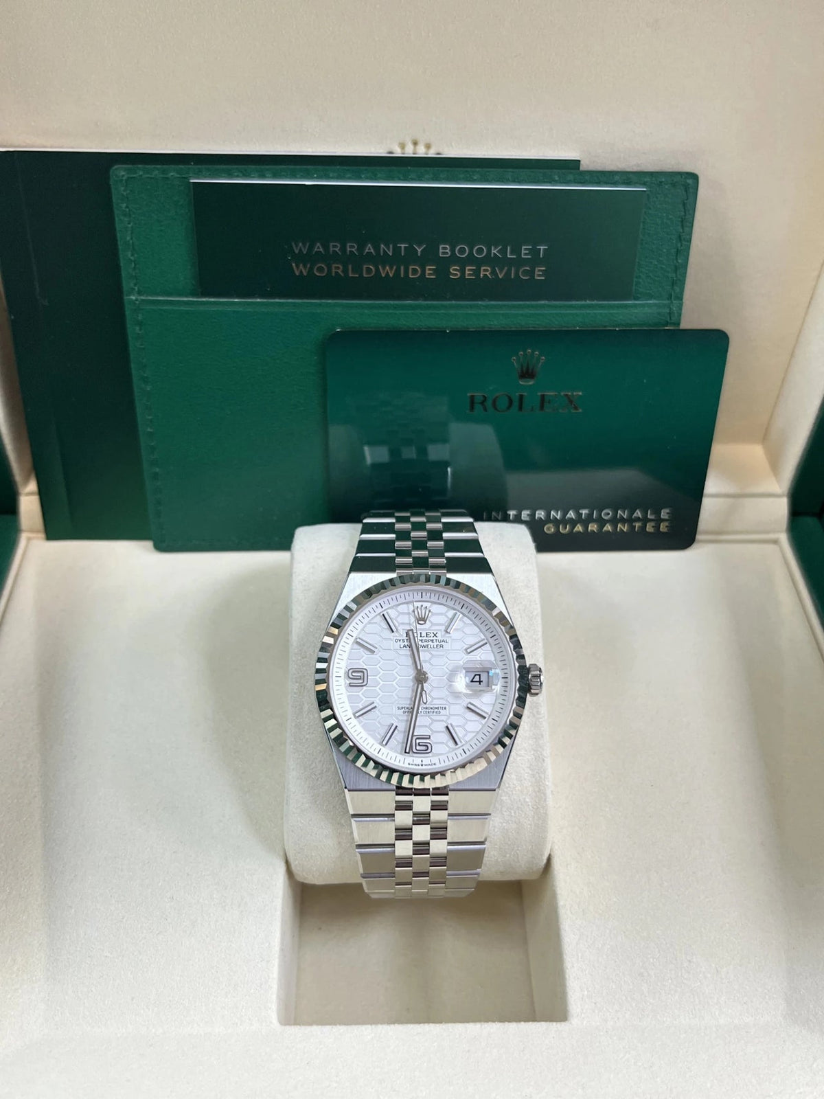 Land-Dweller 40 White Dial
