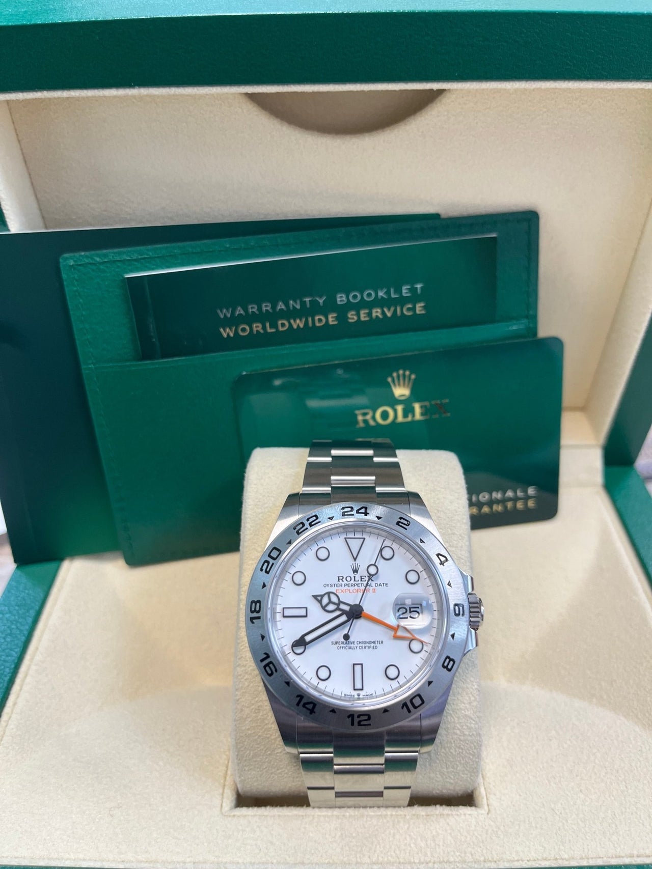 Explorer II 'Polar' White Dial
