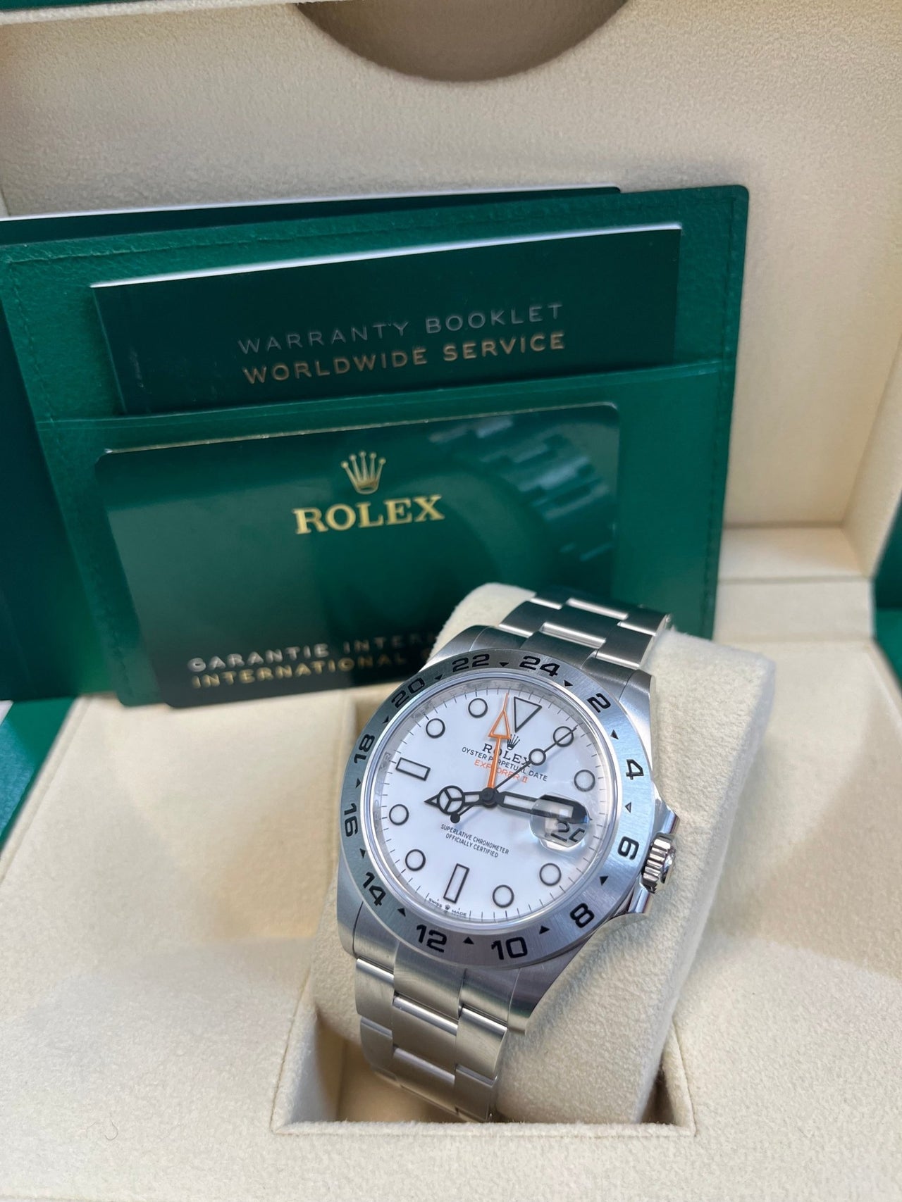 Explorer II 'Polar' White Dial
