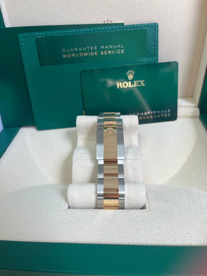 Sky-Dweller Two-Tone Yellow Gold White Dial