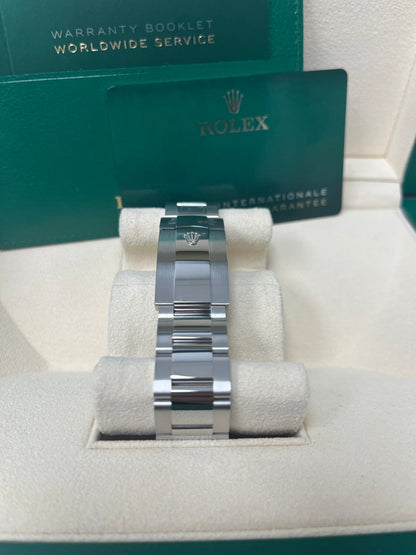 Sky-Dweller White Rolesor Black Dial Oyster