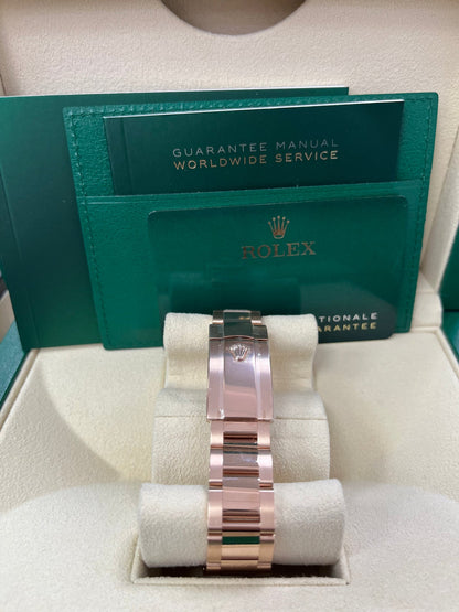 Sky-Dweller Everose Dark Rhodium Dial Oyster