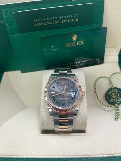Datejust 41 'Wimbledon' Everose Oyster