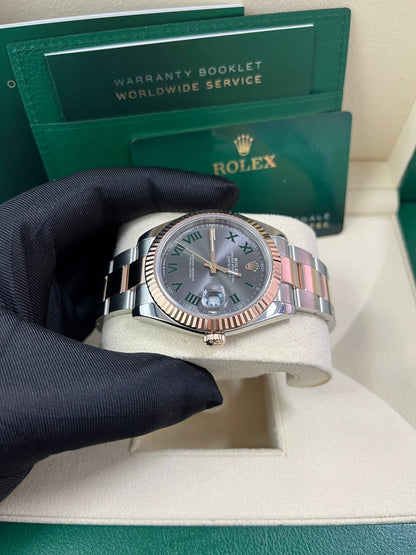 Datejust 41 'Wimbledon' Everose Oyster