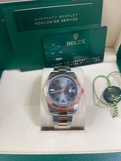 Datejust 41 'Wimbledon' Everose Oyster