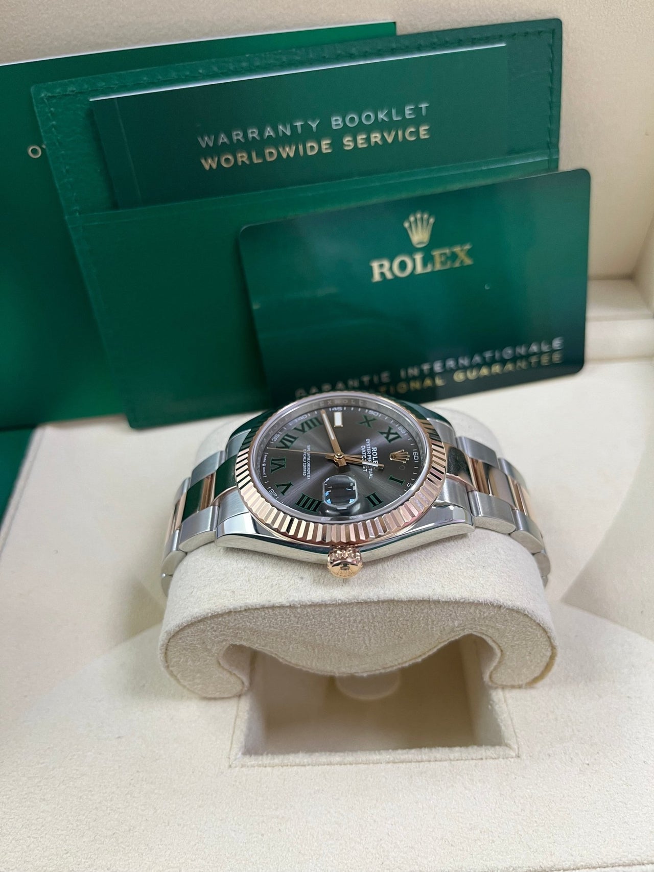 Datejust 41 'Wimbledon' Everose Oyster