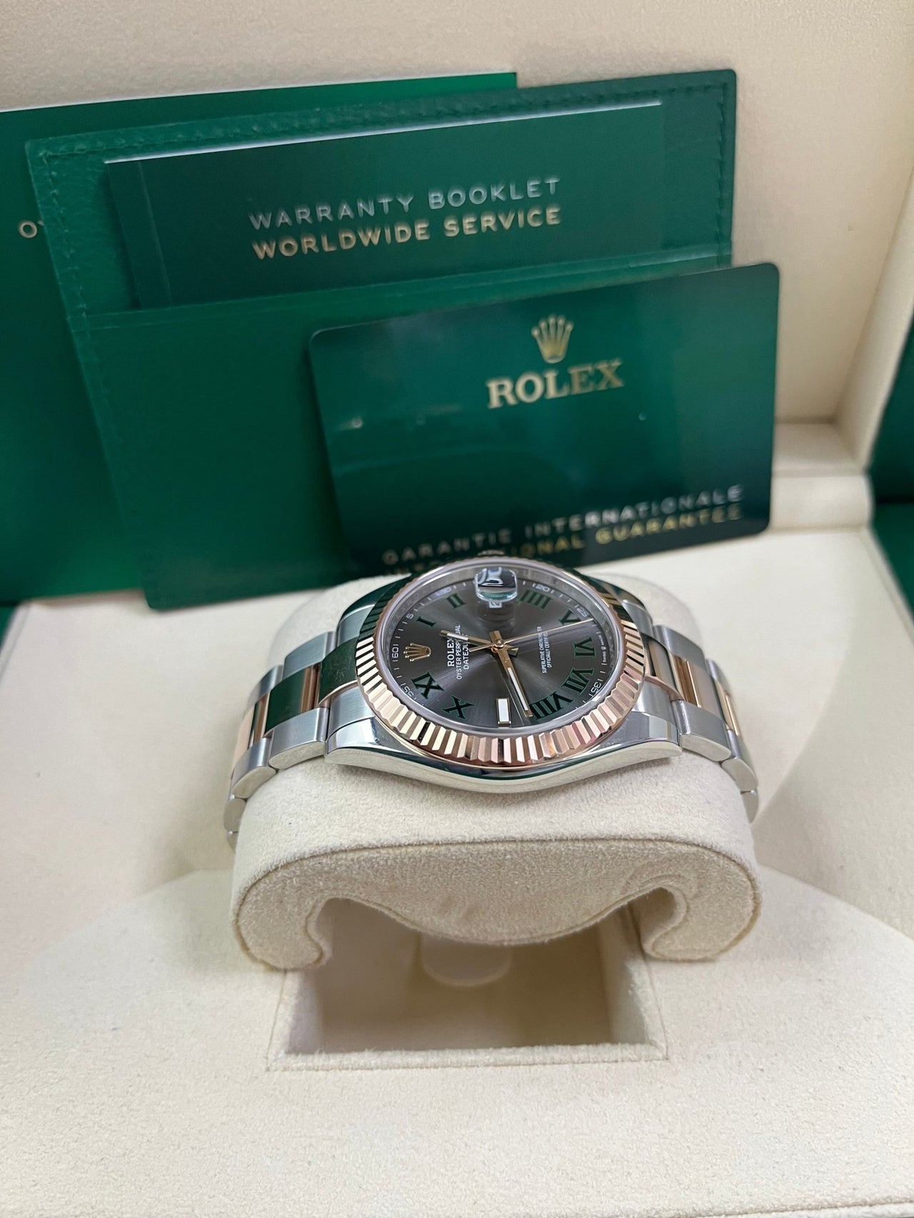 Datejust 41 'Wimbledon' Everose Oyster