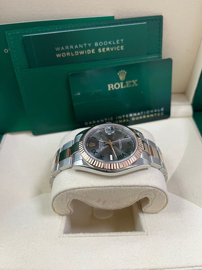 Datejust 41 'Wimbledon' Everose Oyster
