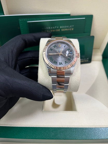 Datejust 41 'Wimbledon' Everose Oyster