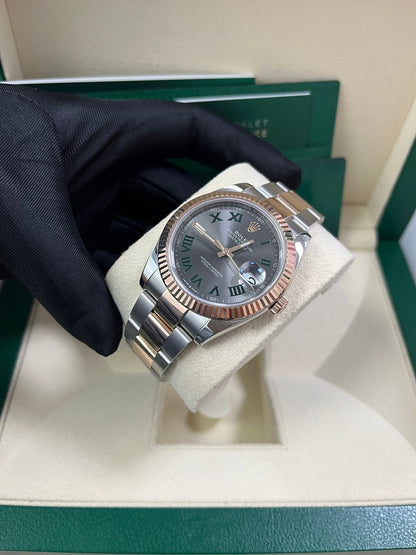Datejust 41 'Wimbledon' Everose Oyster