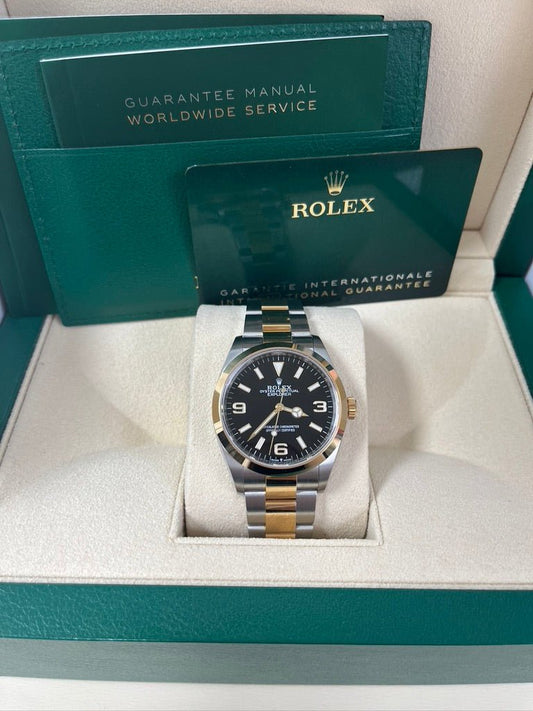 Explorer 40 Two-Tone Yellow Gold Black Dial