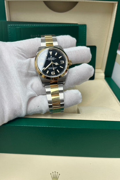 Explorer 40 Two-Tone Yellow Gold Black Dial