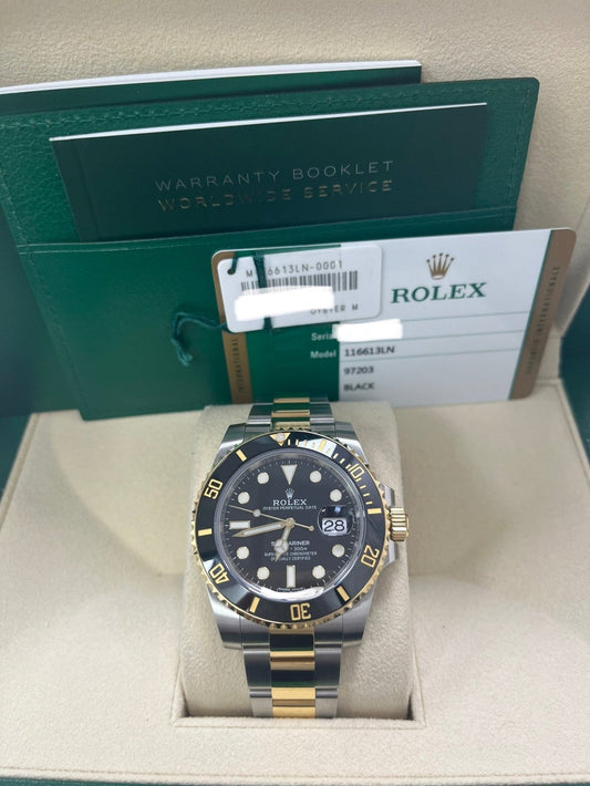 Submariner Date Two-Tone Black