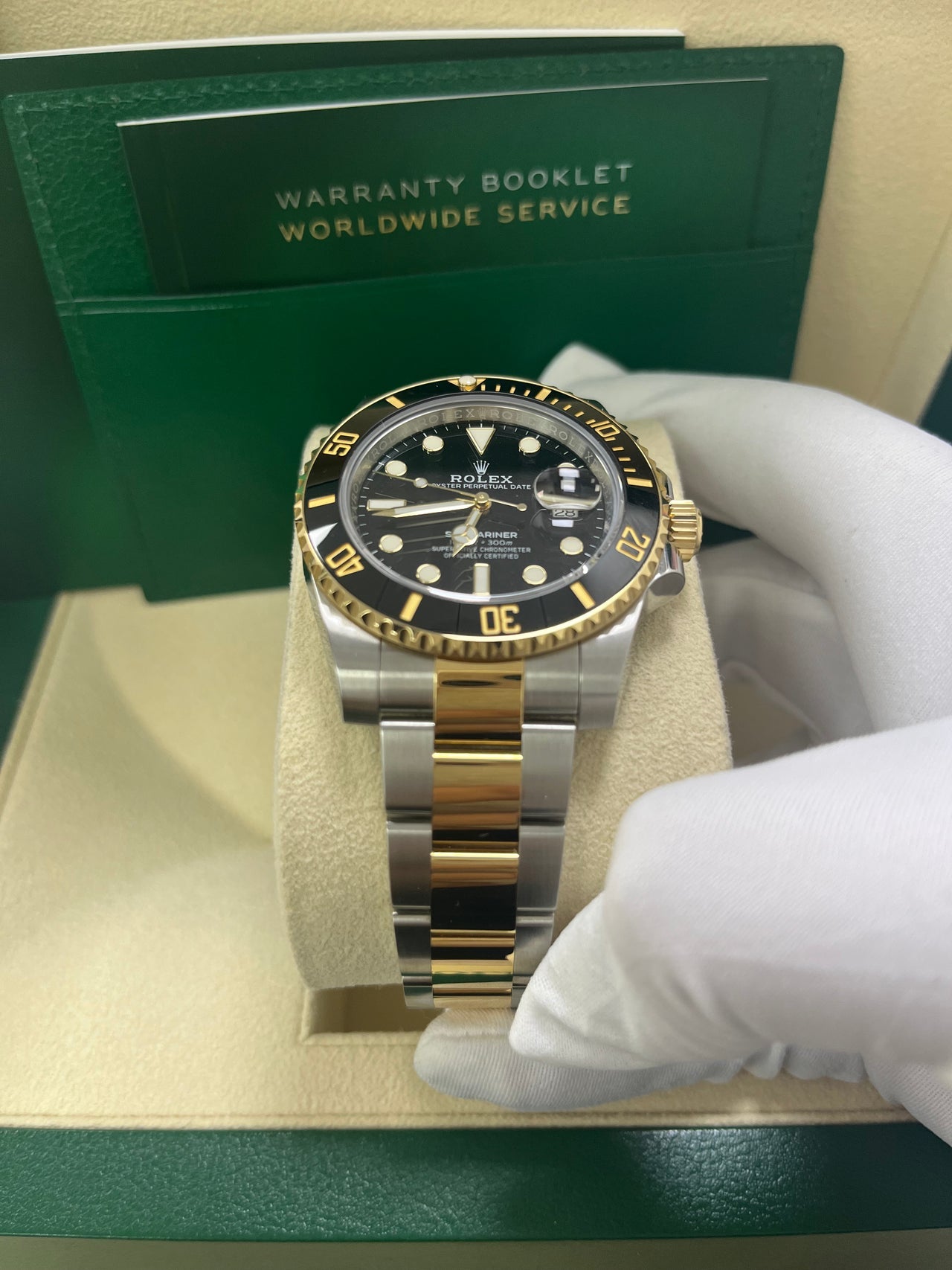 Submariner Date Two-Tone Black