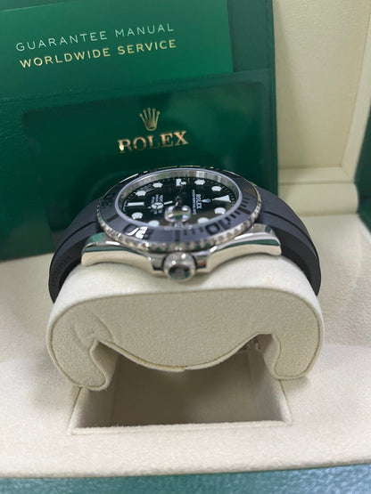 Yacht-Master 42 White Gold Oysterflex