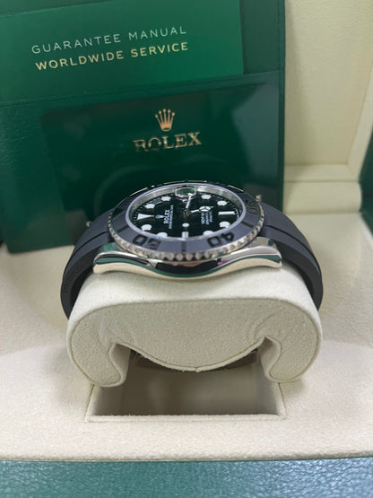 Yacht-Master 42 White Gold Oysterflex