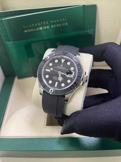 Yacht-Master 42 White Gold Oysterflex