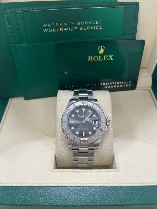 Yacht-Master 37 Rhodium Dial Rolesium