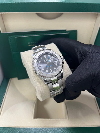 Yacht-Master 37 Rhodium Dial Rolesium