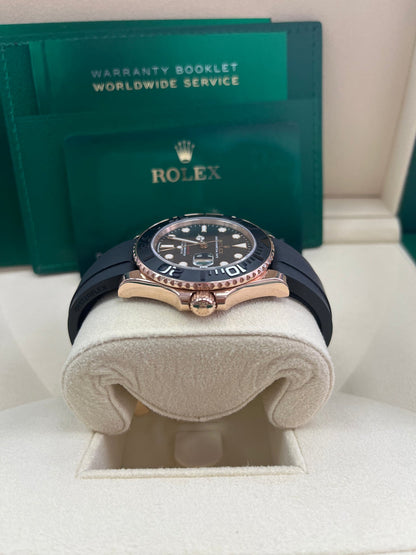 Yacht-Master 37 Everose Oysterflex