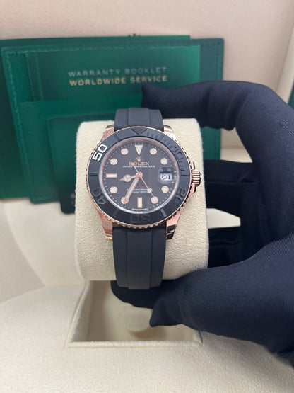 Yacht-Master 37 Everose Oysterflex