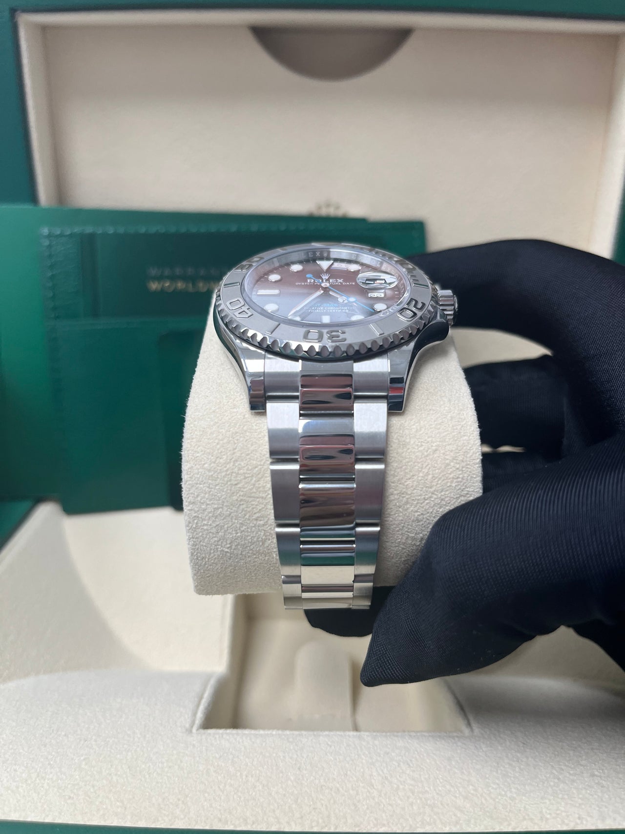 Yacht-Master 40 Rhodium Dial Rolesium