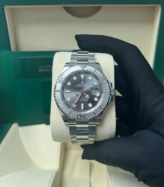 Yacht-Master 40 Rhodium Dial Rolesium