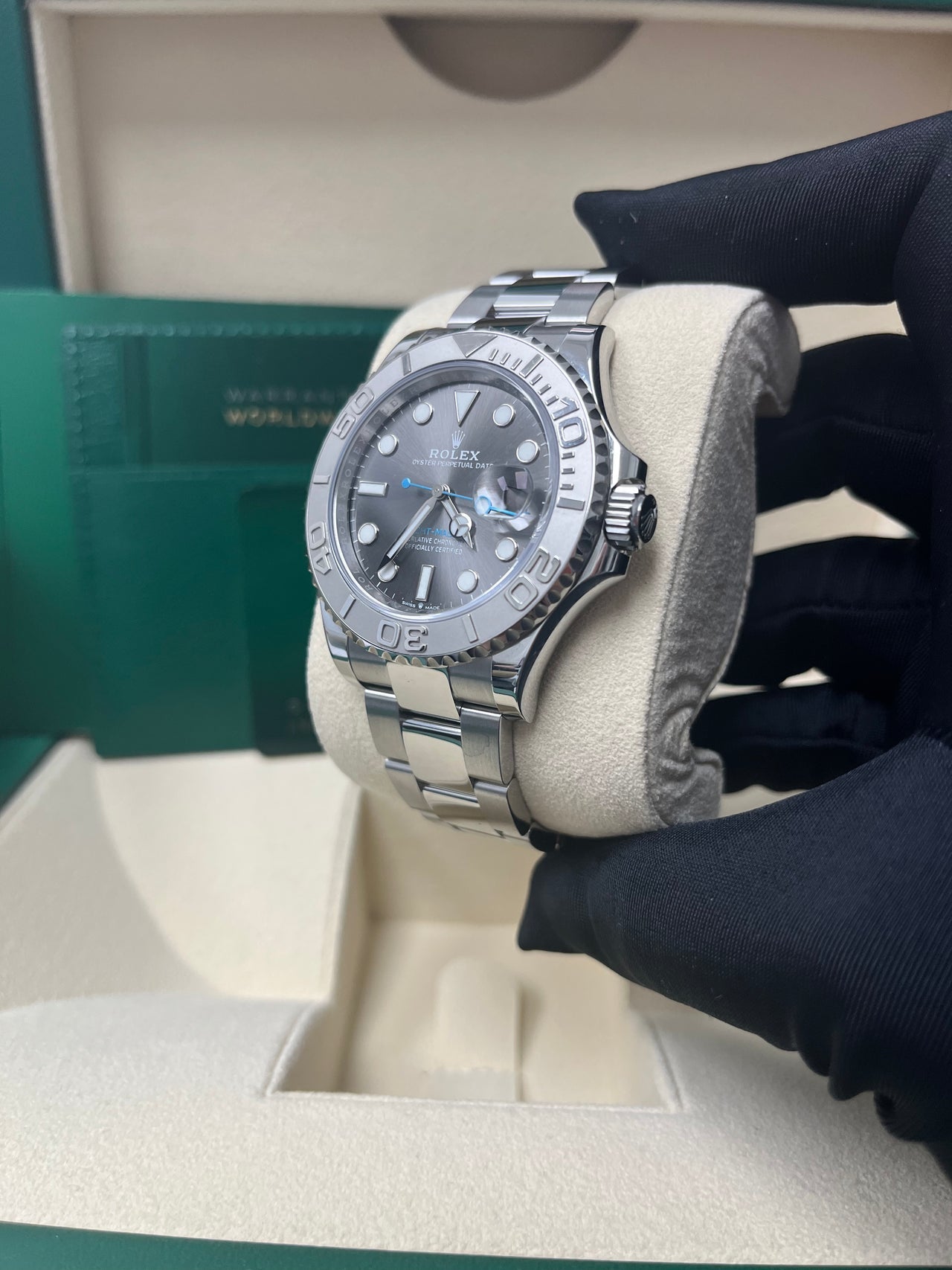 Yacht-Master 40 Rhodium Dial Rolesium
