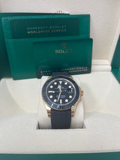 Yacht-Master 42 Yellow Gold Oysterflex