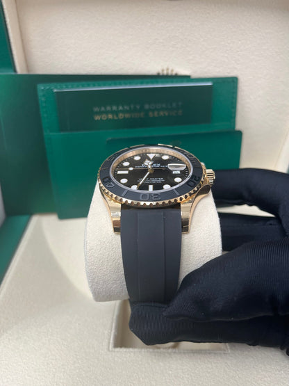 Yacht-Master 42 Yellow Gold Oysterflex