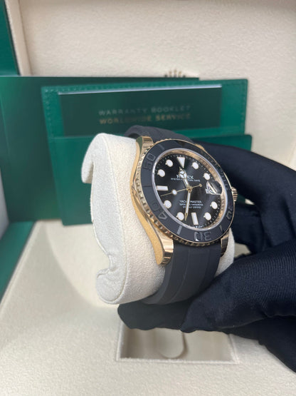 Yacht-Master 42 Yellow Gold Oysterflex