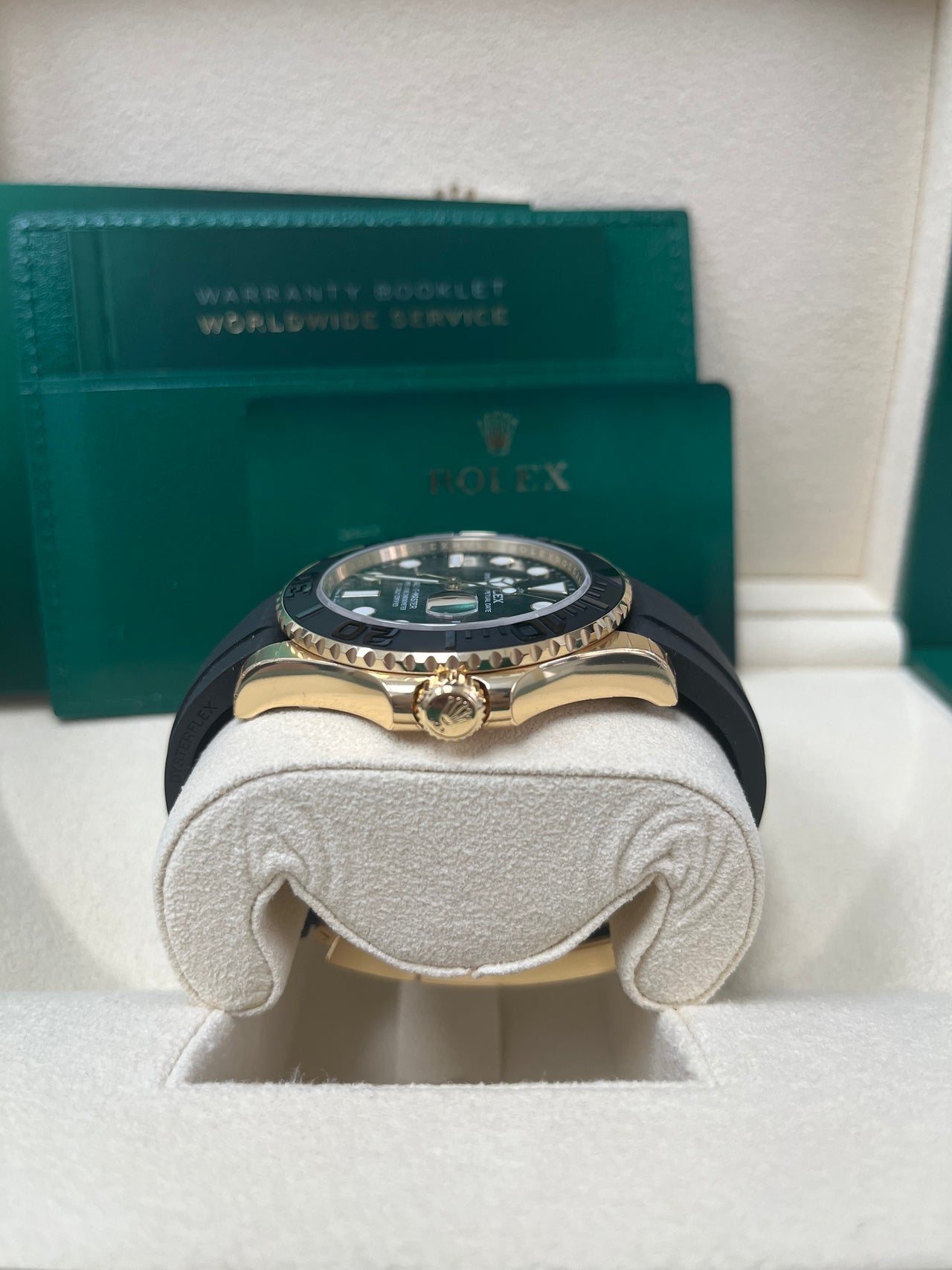 Yacht-Master 42 Yellow Gold Oysterflex