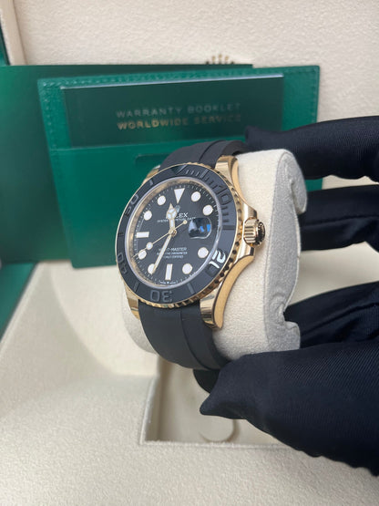Yacht-Master 42 Yellow Gold Oysterflex