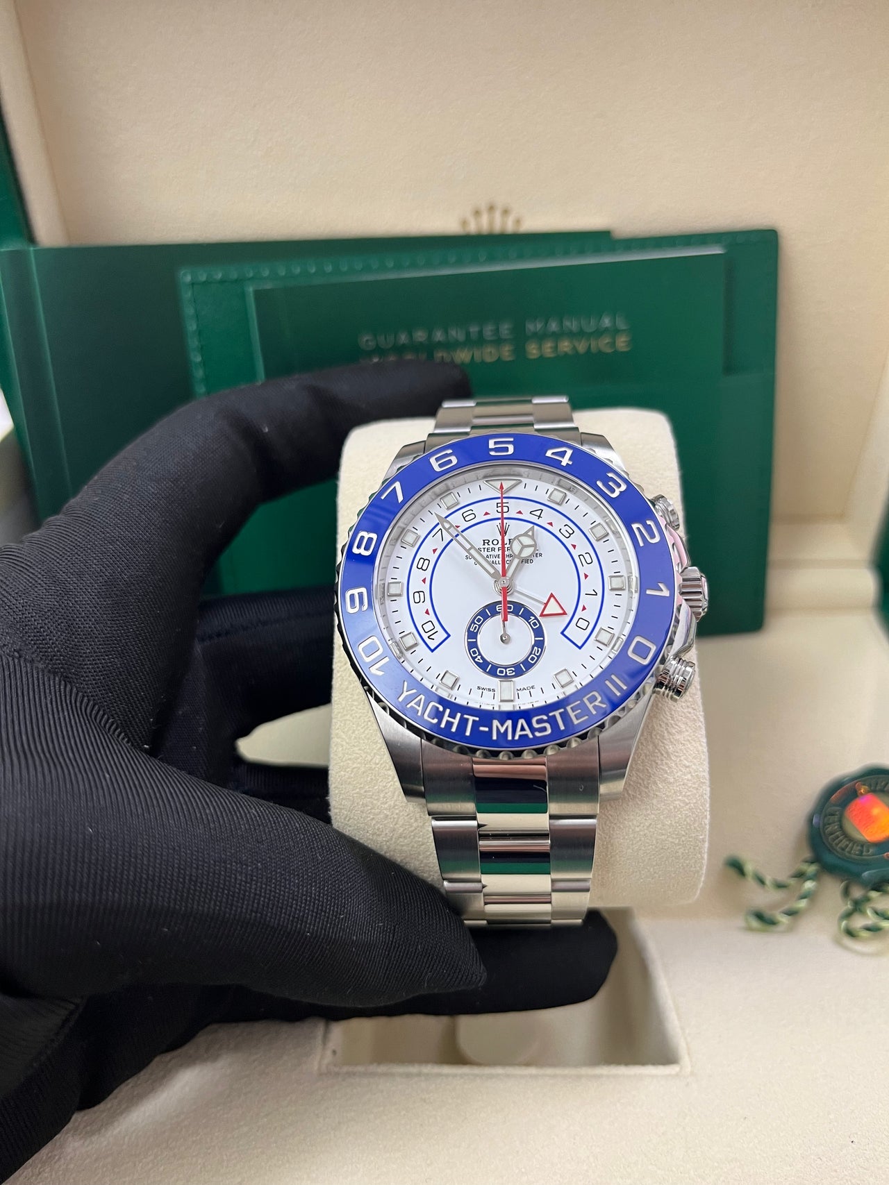 Yacht-Master II White Dial Oystersteel
