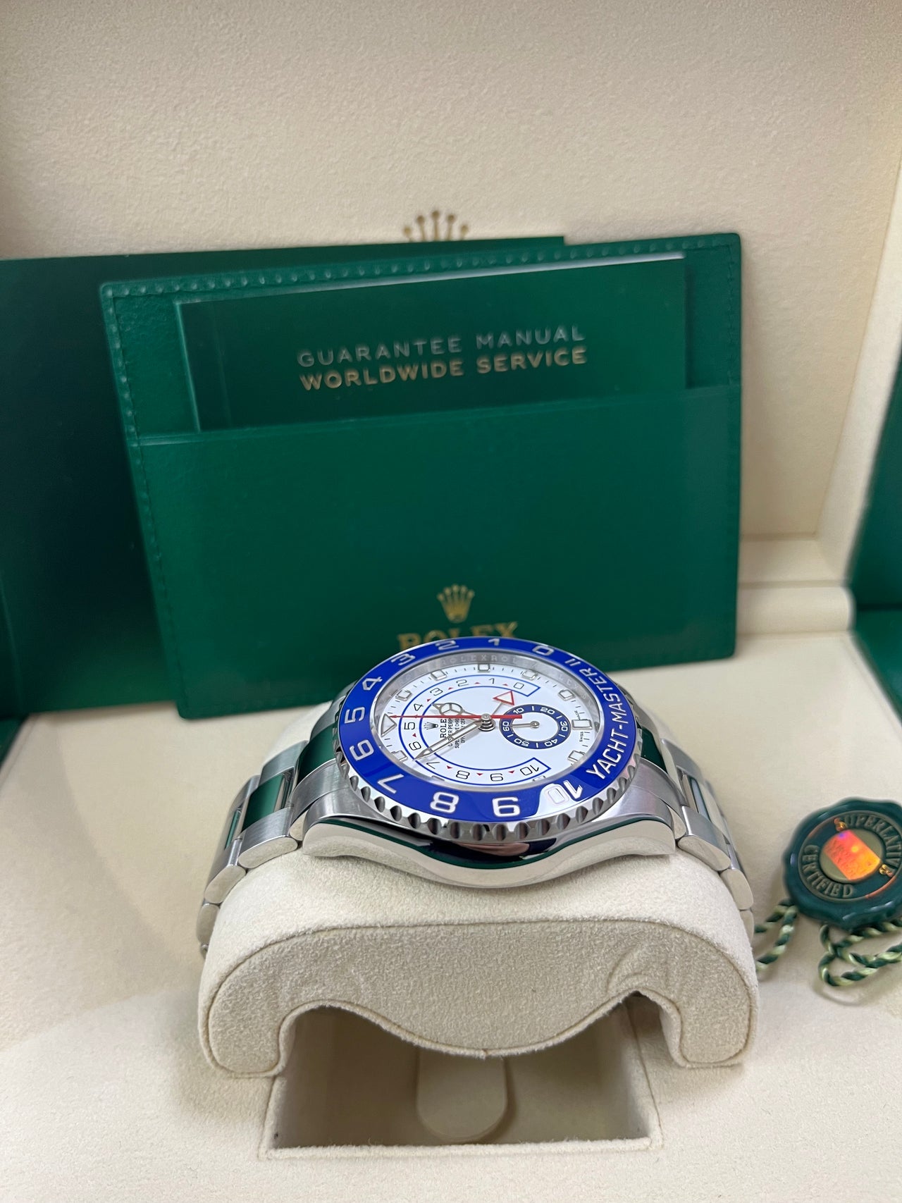 Yacht-Master II White Dial Oystersteel