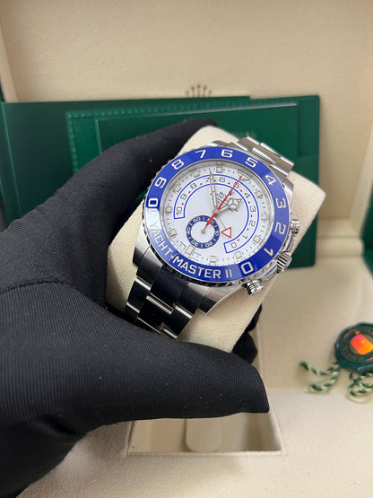 Yacht-Master II White Dial Oystersteel