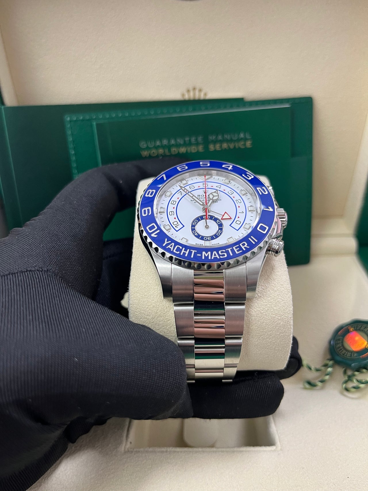 Yacht-Master II White Dial Oystersteel